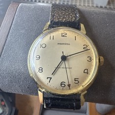 Vintage Ingersoll Men’s Wristwatch In Working Order Made In England