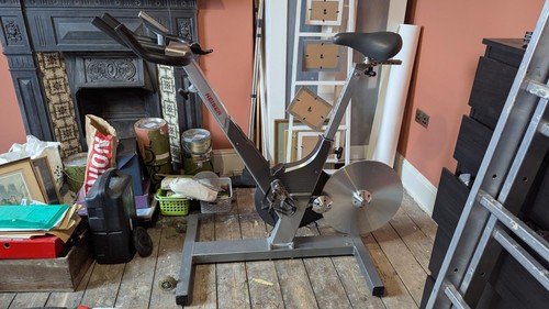Silver keiser exercise bike - silver,