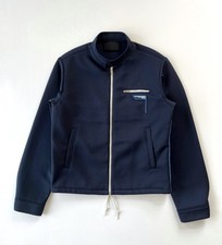 PRADA Navy Techo Jersey Zip