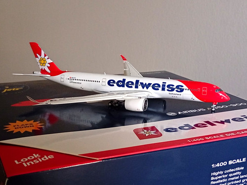 Gemini jets edelweiss 400 - jets, 1:400