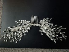 Bridal Crystal Leaf Hair Vine
