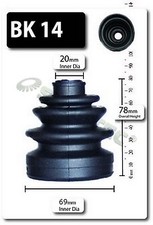 Shaftec Front Outer CV Boot