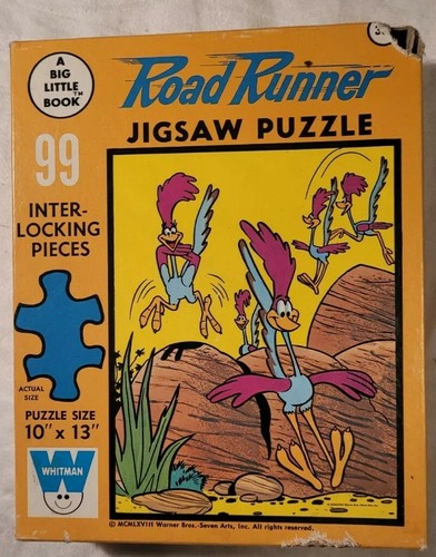 Whitman road runner jigsaw - runner,