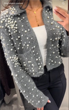 ZARA GREY WOOL ALPACA KNIT