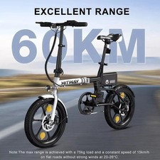 KOOLUX X1 E-City Bike 16"