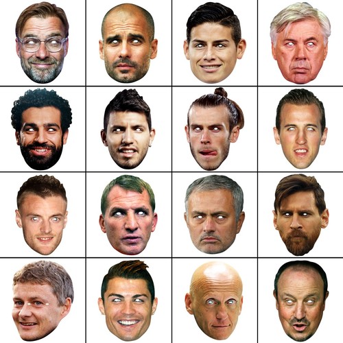 Football player face mask - football,