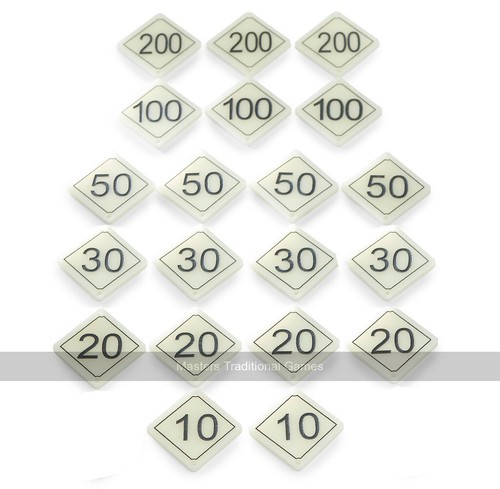 Bar billiards plastic numbers - bar,
