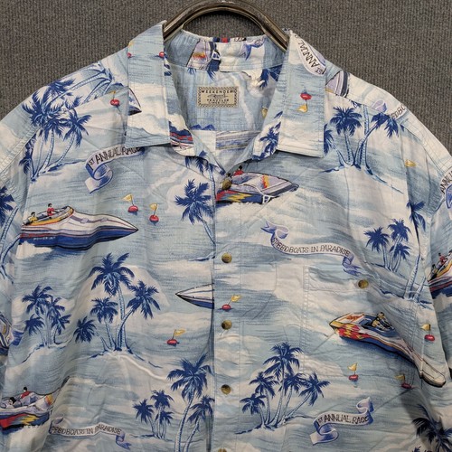 Vtg weekender camp shirt mens - weekender,