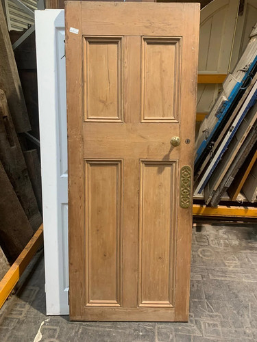 Door pitch pine - , panel