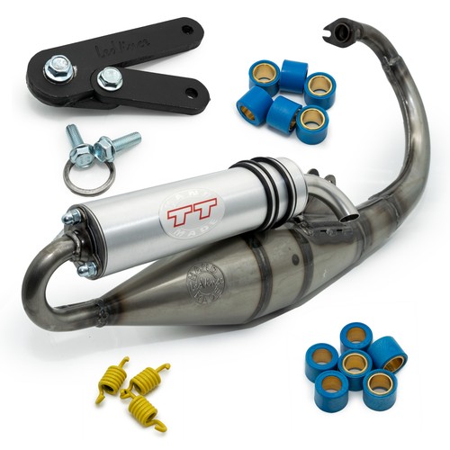 Exhaust leovince hand - made, tt