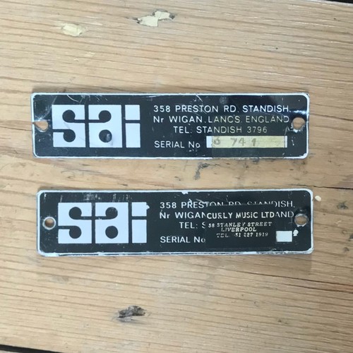 Vintage 1970 sai - vintage, 4x12
