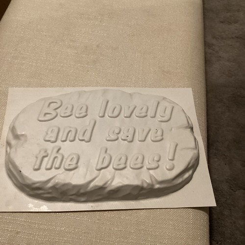 Garden wall plaque mould - wall,