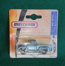 NEW! MATTEL - MATCHBOX  - 1956 FORD PICK-UP TRUCK - LIGHT BLUE - AMERICAN TRUCK 
