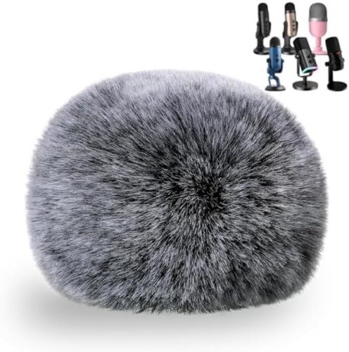Furry mic cover for blue - cover,