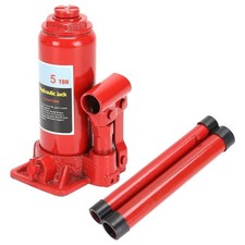 5 Ton Bottle Jack Heavy Duty Hydraulic Lifting Ram Car Van Boat Truck Caravan UK