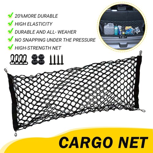 Car trunk cargo net 90x40cm - trunk,