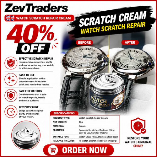 Watch scratch repair cream - scratch,
