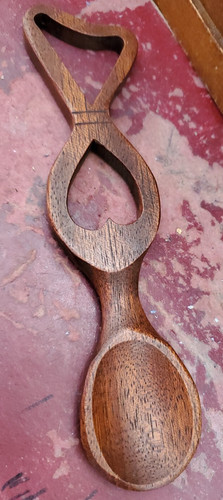 Huw jones wood carved welsh - jones,