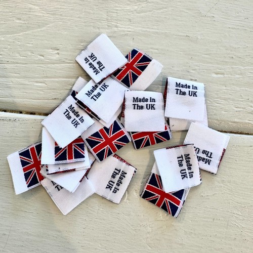 British flag sewing - british,