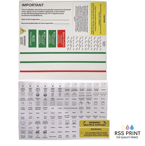 Fuse board consumer unit - fuse,
