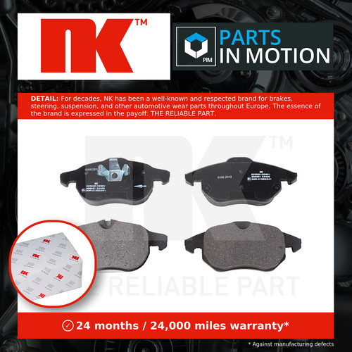 Brake pads set fits cadillac - fits,