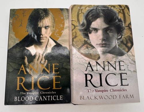 Anne rice hardback novels - anne,
