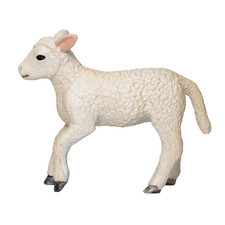 Mojo ROMNEY SHEEP LAMB RUNNING farmyard play animal figure toys plastic farm