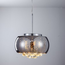 Light Chandelier Ceiling Crystal Modern Pendant Lamp Fixture Hanging Lights