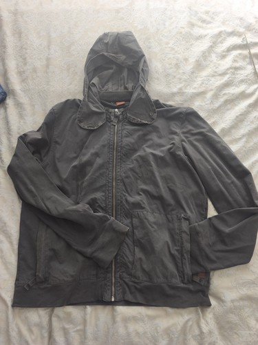 Vintage hugo boss grey - hugo, hooded
