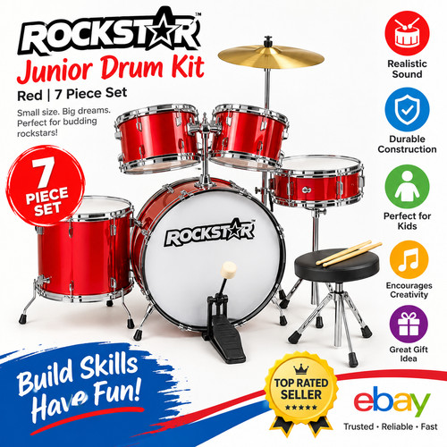 Rockstar junior drum kit - junior,