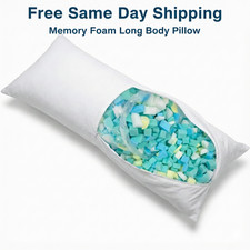 Memory Foam Long Bolster