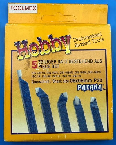 Brazed tool set 8mm made - pc,