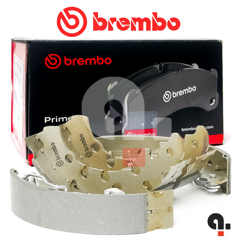 Brake shoe kit rear - kit, brembo