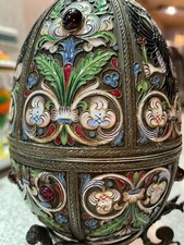 Russian Enamel Silver Antique