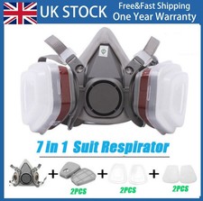 6200/6800 Respirator Mask Anti-Dust Gas Mask for Spray Painting Sanding Dust Kit