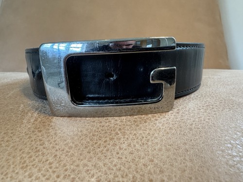 Gucci men black leather - men’s,