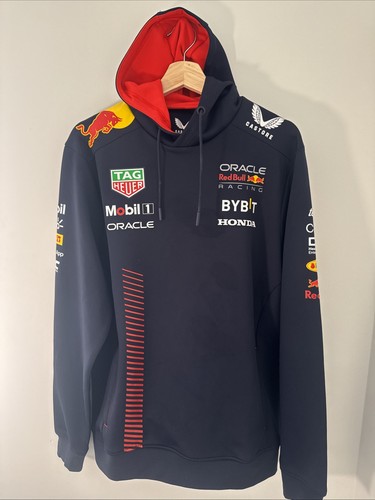 Red bull hoodie - bull, men’s