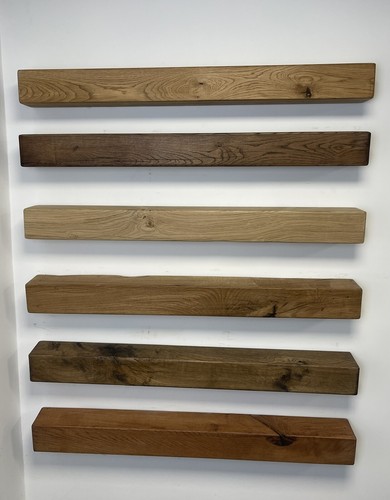 Oak mantel shelf - oak,