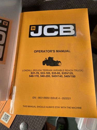 Jcb telehandler operators - jcb,