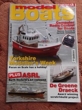 Model Boats Magazine September 2008 Used but in used condition no plan