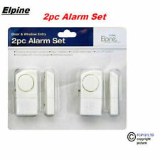 2pc Window Door Entry Alarm Set Home Shed Security Wireless Theft Burglar New