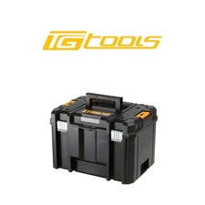 DeWALT DWST1-71195 TSTAK VI Deep Tool Storage Case Heavy Duty 23L-No Tray, Black