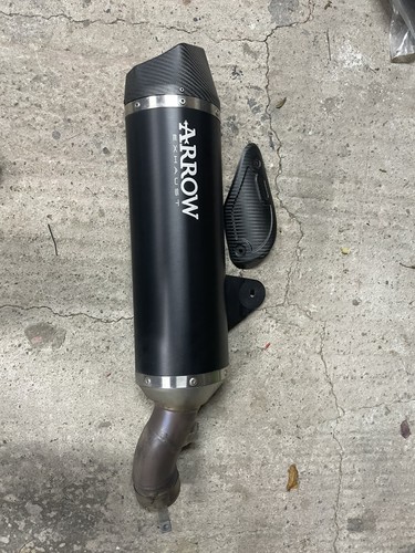 Exhaust muffler silencer arrow - exhaust,