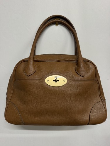 Mulberry brown leather handbag - mulberry,