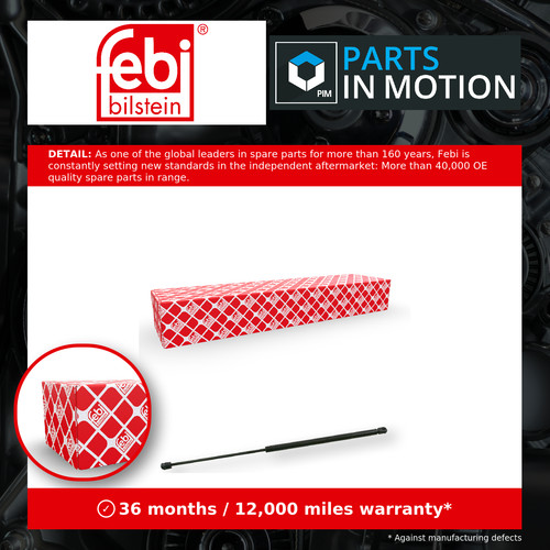 Boot gas strut fits - gas,