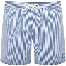 BELSTAFF CLIPPER SWIM SHORTS BLUE & WHITE STRIPED 3XL RRP £115