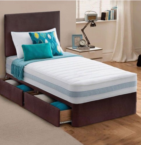 Single divan bed set 3ft - single,