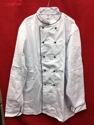 New white unisex chef - unisex, chef's