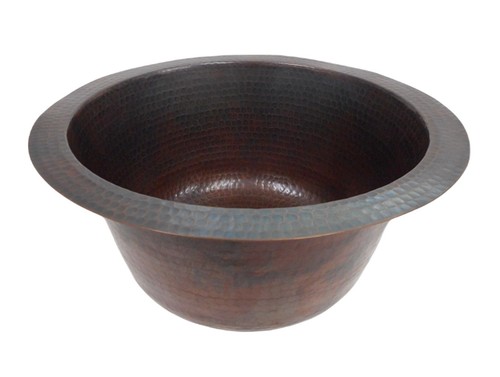 Rustic round copper - 12",
