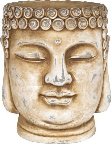 Large buddha head planter pot - large,